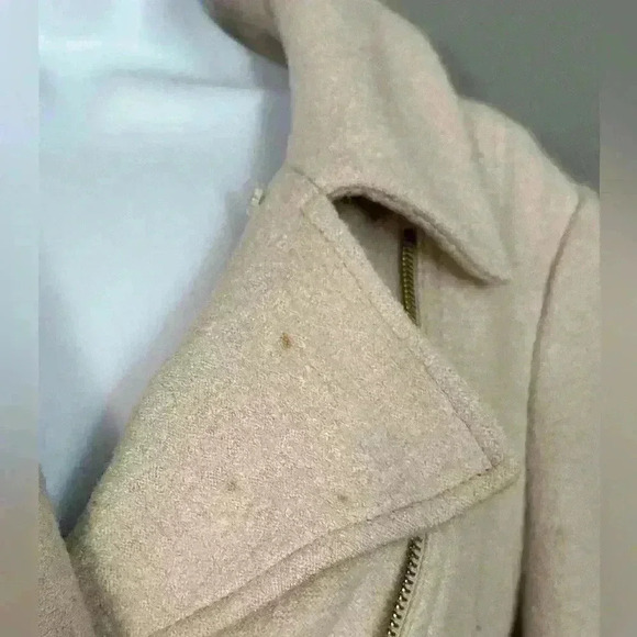 Anne Taylor Wool Blend Moto Jacket (324) - Picture 9 of 12